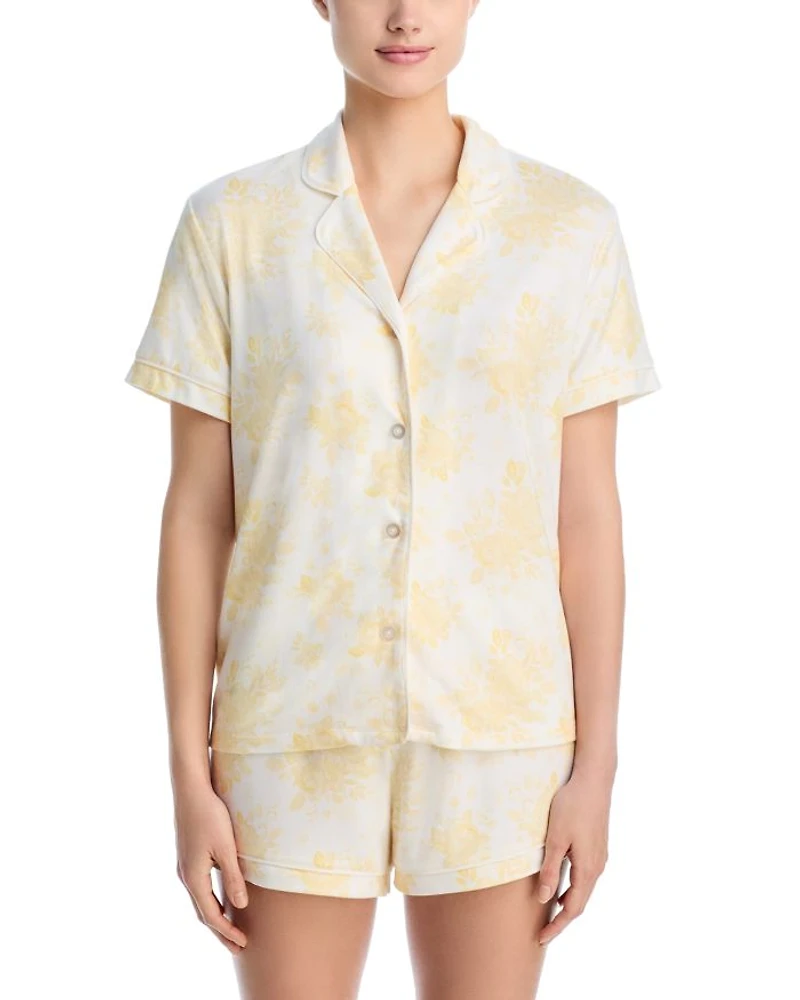 Notch Collar Pajama Set - Exclusive