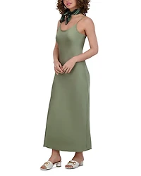 Satin Straight Slip Dress