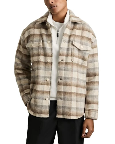 Mellish Brushed Check Overshirt