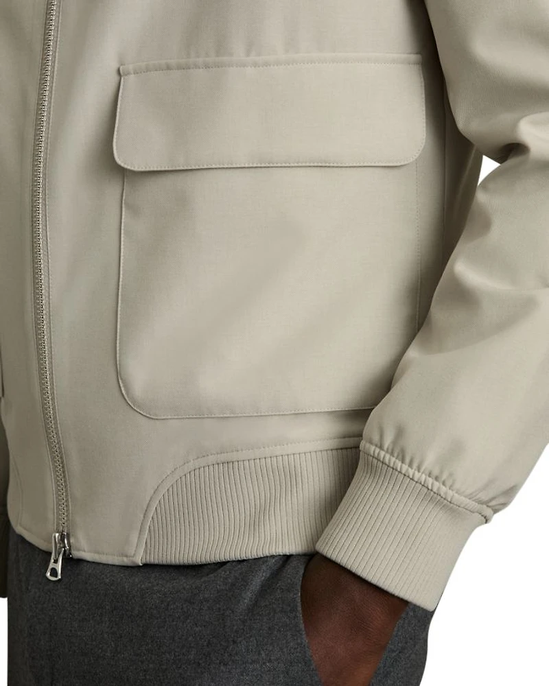 Rufus Zip Through Funnel Neck Jacket