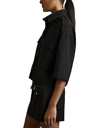 Myrtle Cropped Shacket