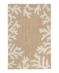Liora Manne Capri Coral Border Area Rug, 1'8 x 2'6
