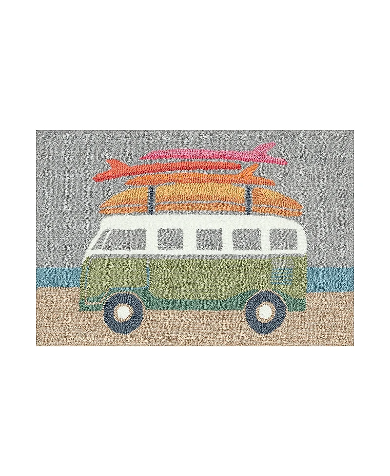 Liora Manne Frontporch Van Life Area Rug, 2'6 x 4'