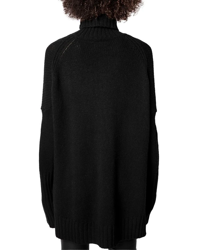 Alma Merino Wool Turtleneck Sweater