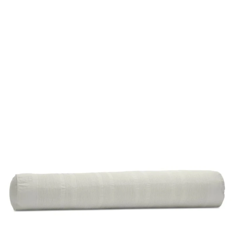Fluted Decorative Bolster Pillow with Insert