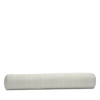 Boll & Branch Fluted Decorative Bolster Pillow with Insert