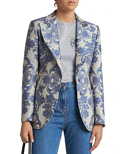 Etro Brocade Blazer