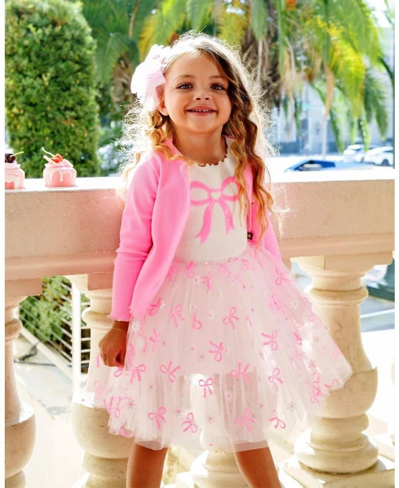Girls' Bow Tutu Dress - Baby, Little Kid