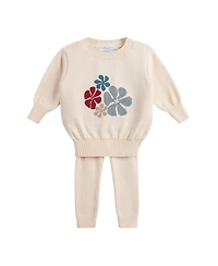 Feltman Brothers Girls' Multi Floral Knit Set - Baby, Little Kid