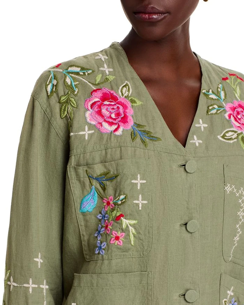 Linen Workwear Jacket