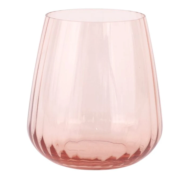 Francesca Amber Double Old Fashioned Glass