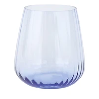 Vietri Francesca Amber Double Old Fashioned Glass