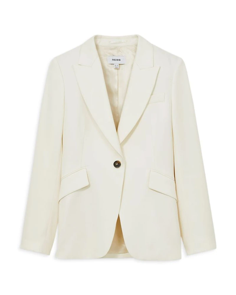 Petite Single Breasted Tailored Blazer