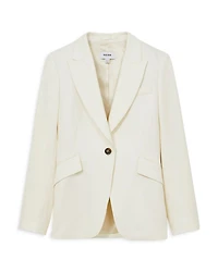 Petite Single Breasted Tailored Blazer