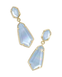 Kendra Scott Hallie Mother Of Pearl Convertible Drop Earrings