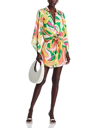 Retro Printed Penny Dress - Exclusive