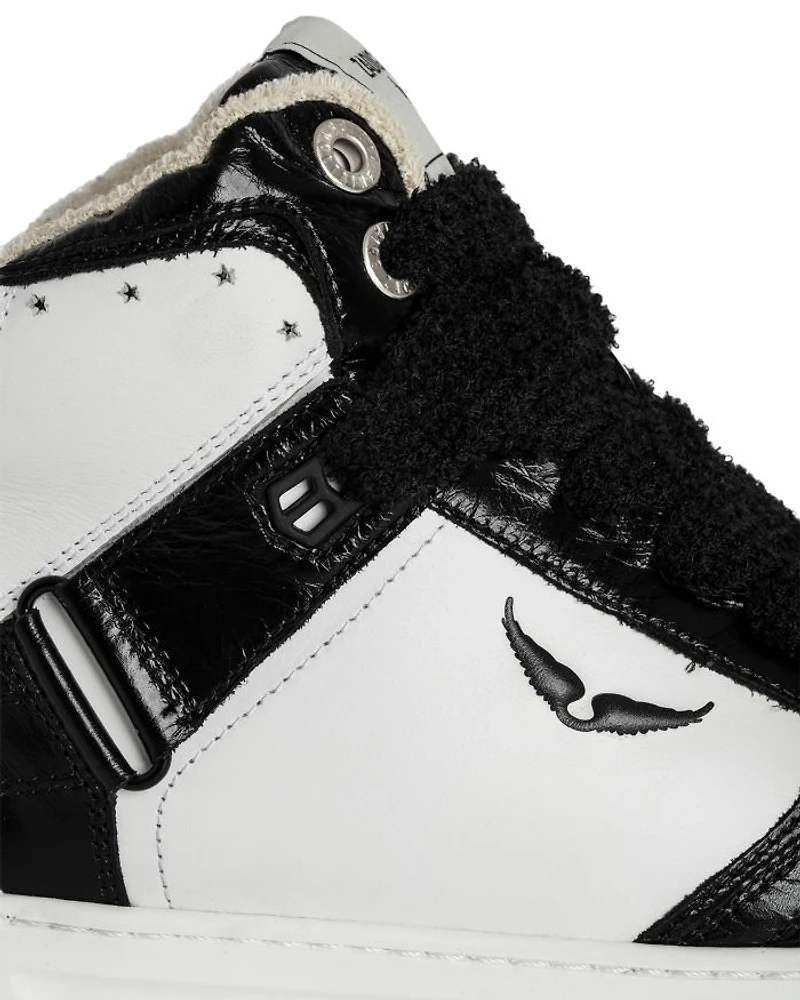 Women's High Wings Mid Top Sneakers