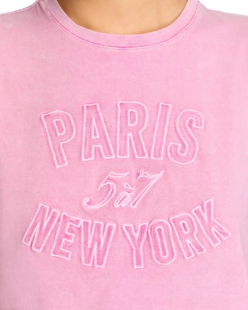 Garment Dye Logo Shrunken Tee