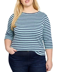 Nic+Zoe Plus Boat Tee