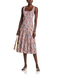 Jolie Midi Poplin Dress - Exclusive