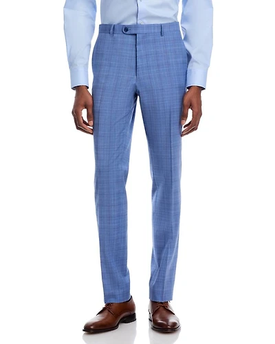 Star USA Plaid Slim Fit Suit Pants