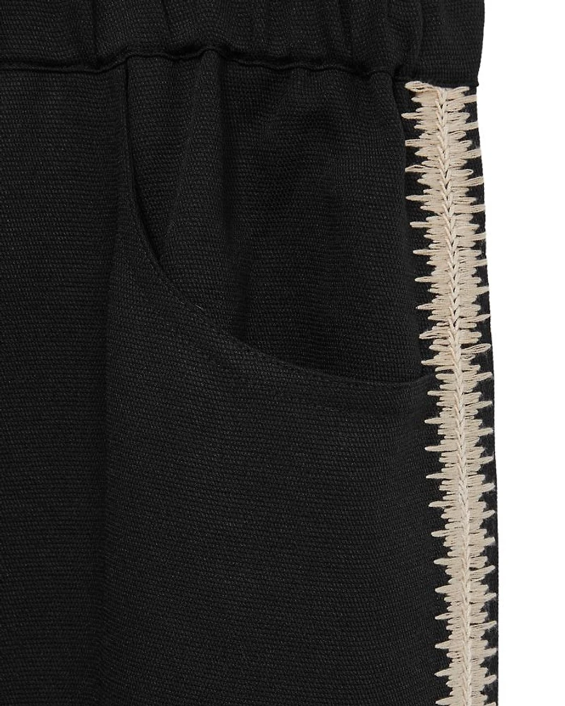 Crafted Wide Leg Pants