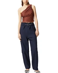 Cormorano Ruched Top