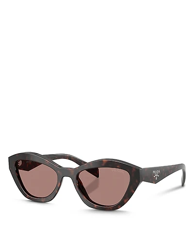 Prada Pr A02SF Butterfly Sunglasses, 55mm