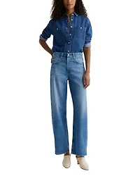 High Rise Barrel Leg Jeans Flashback