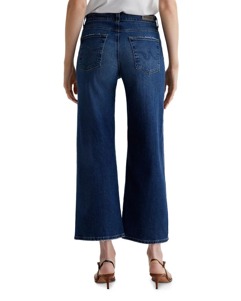 Mid Rise Cropped Wide Leg Jeans 7 Years LA Jolla