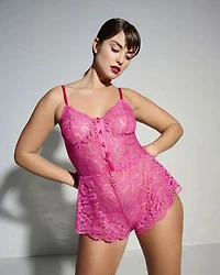 Magnolia Lace Teddy