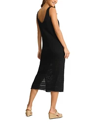 Crochet Midi Dress
