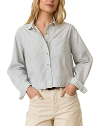 Mia Cropped Shirt