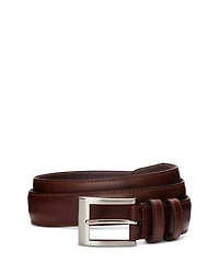 Men's Wide Basic Leather Dress Belt