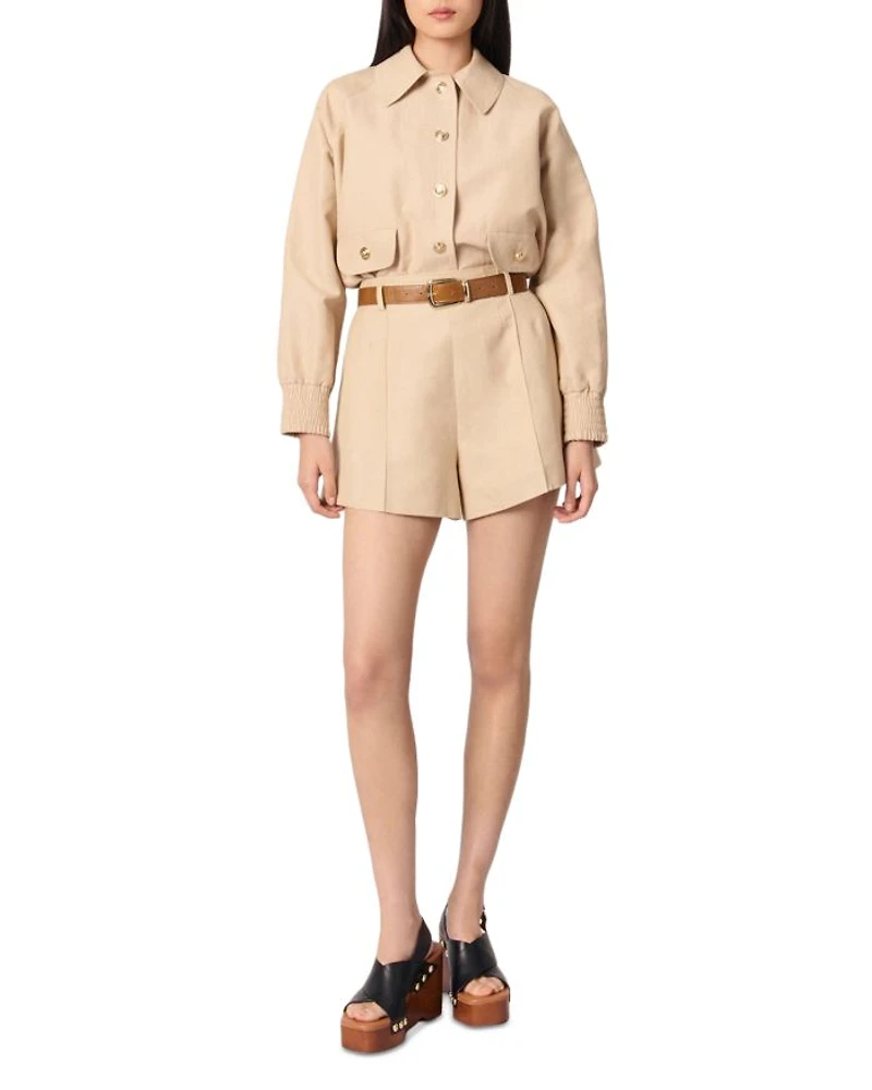 Linen & Cotton Shorts