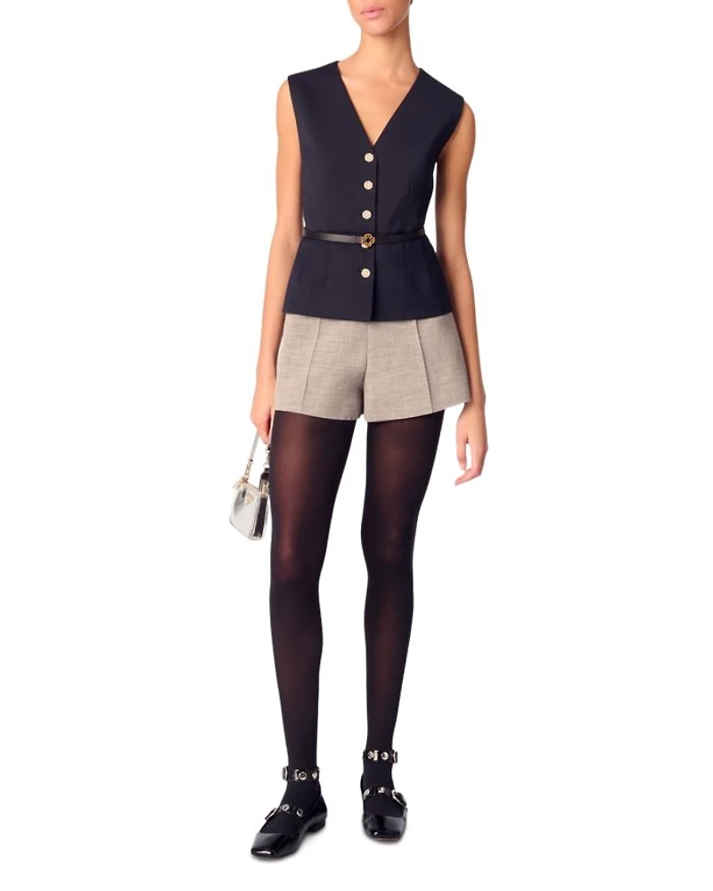Wool Blend Vest