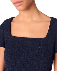 Short Tweed Dress