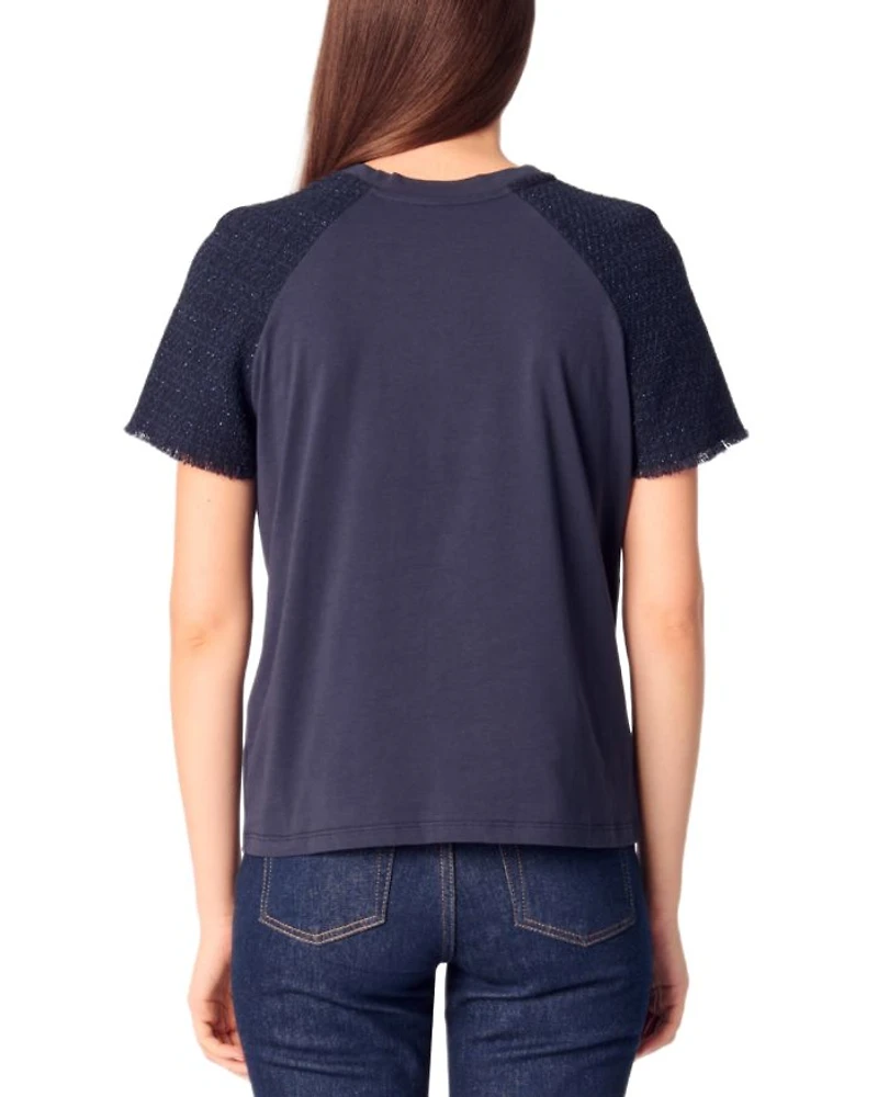 Tweed Short Sleeved Tee