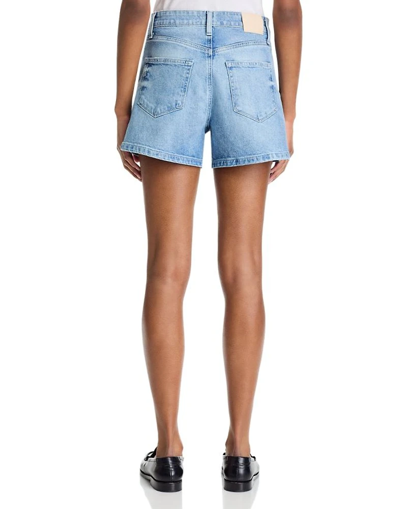 Dani High Rise Denim Shorts Aniyah Distressed