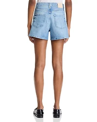 Dani High Rise Denim Shorts Aniyah Distressed