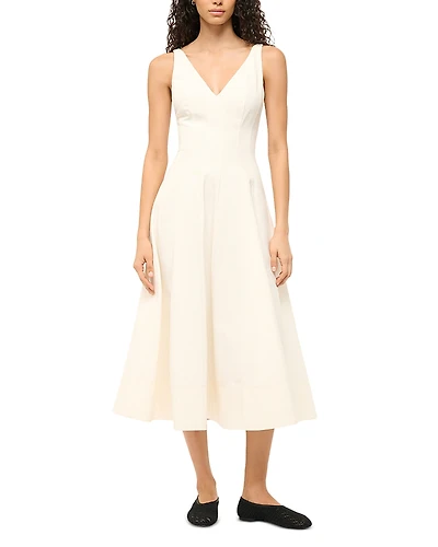 Staud Marieta Midi Dress