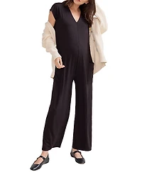 Hatch Collection The Charlotte Maternity Nursing Friendly Jumpsuit