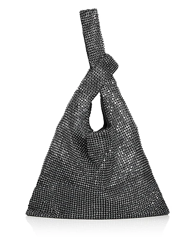 Aqua Small Crystal Evening Bag