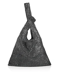 Aqua Small Crystal Evening Bag