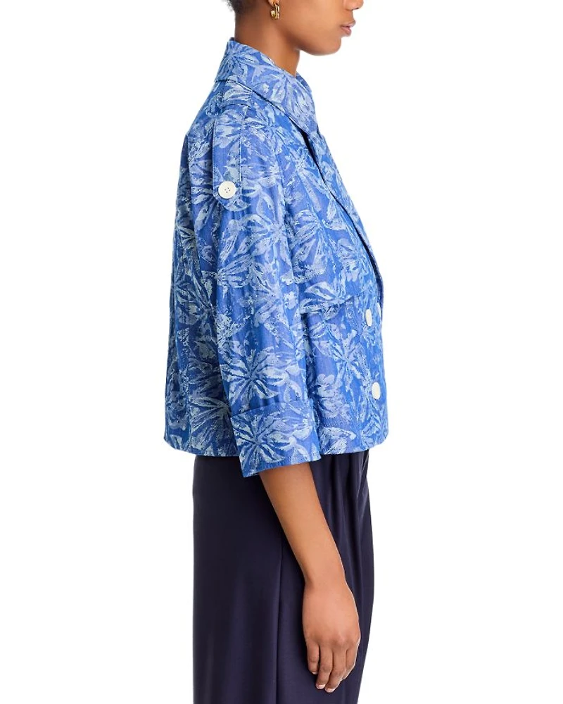 Elijah Cropped Trench Jacket