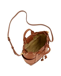 Mini Goody Leather Bucket Bag