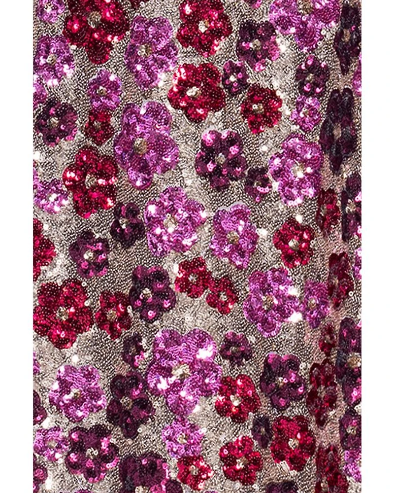 Floral Sequin Dress - Exclusive