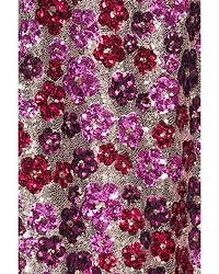 Floral Sequin Dress - Exclusive
