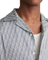 Relic Monogram Printed Cuban Shirt