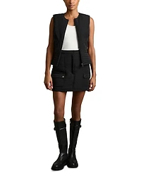 Peyton Quilted Mini Skirt